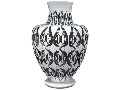 Driade Greeky By Analogia Project White Ceramic Vase