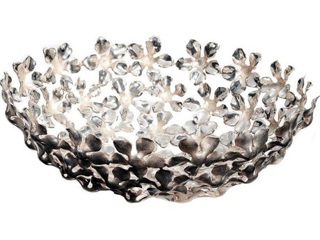 Driade Kachnar By Mann Singh Kachnar I Flower Silvered Brass Centerpiece
