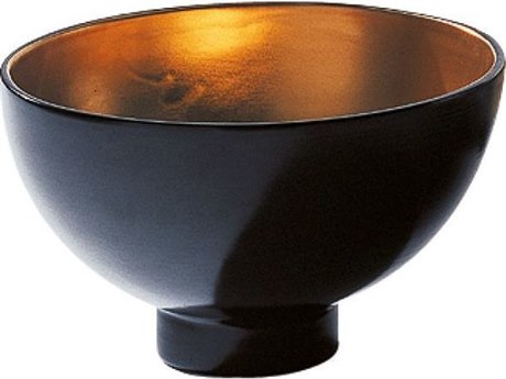 Driade Linde Burkhardt Rolland II Gilded And Black Centerpiece