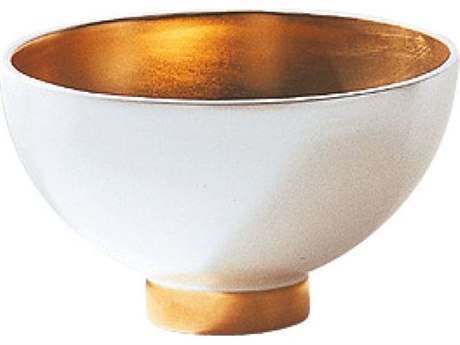 Driade Linde Burkhardt Rolland I Pearl And Gilded Centerpiece