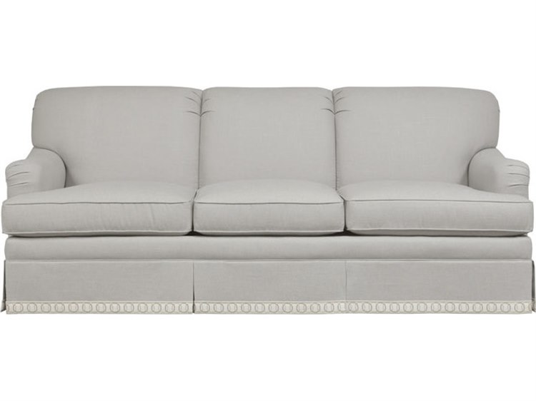 Duralee Stratford Back Sofa With English Arm Kick Pleat Duralee Stratford Back Sofa With
