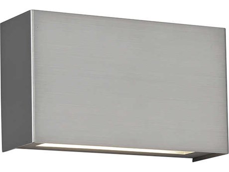 dweLED by WAC Lighting Blok 2-Light Satin Nickel LED Wall Sconce