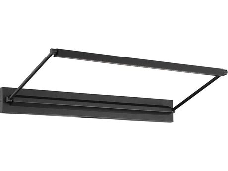 dweLED by WAC Lighting Hudson 1-Light Black LED Picture Light