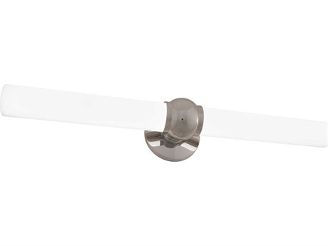 dweLED by WAC Lighting Juliet 2-Light Chrome Glass LED Vanity Light