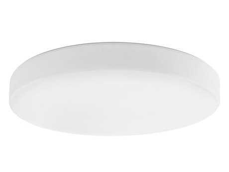 Eglo Beramo 1-Light White Round Flush Mount