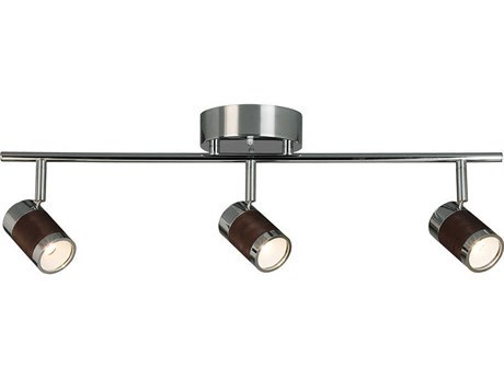 Eglo Brews 3-Light Chrome Cylinder Track & Rail Light