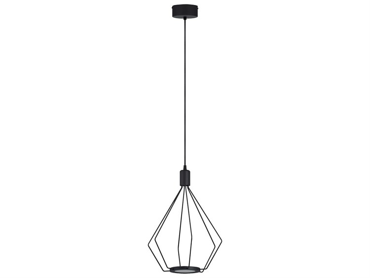 Eglo Cados 2-Light Black Geometric Pendant