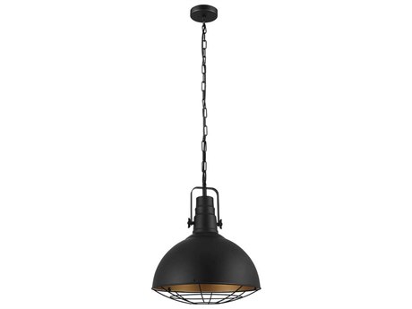 Eglo Cannington 1-Light Black Pendant