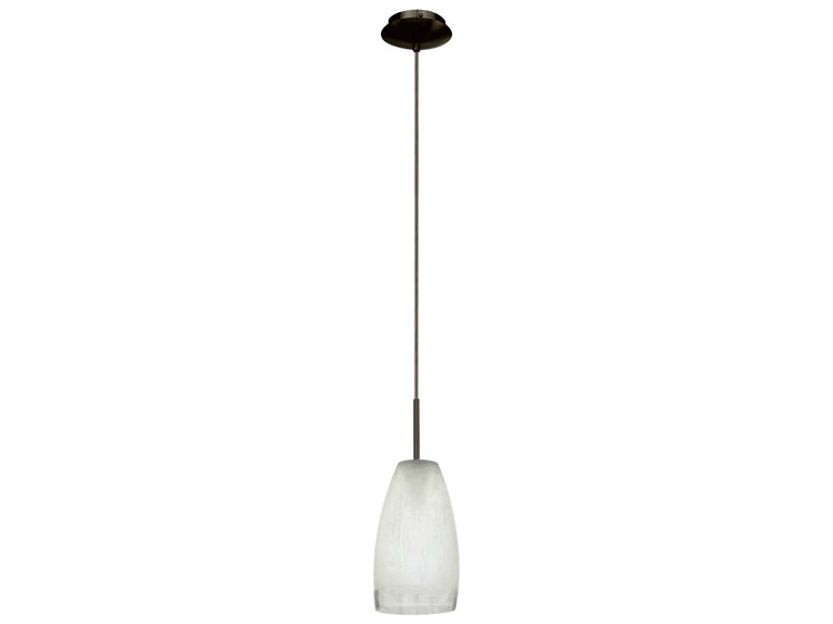 Eglo Crash 1-Light Matte Nickel Bell Mini Pendant