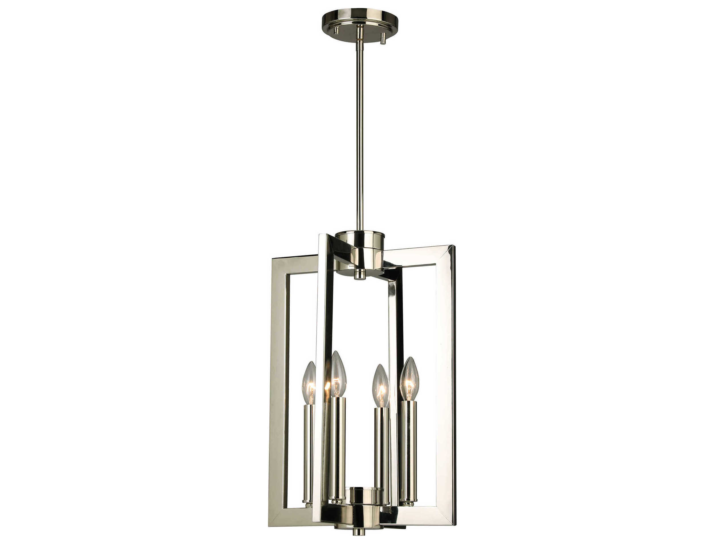 Eglo Jordan Polished Nickel 13'' Wide Pendant | EGL203672A