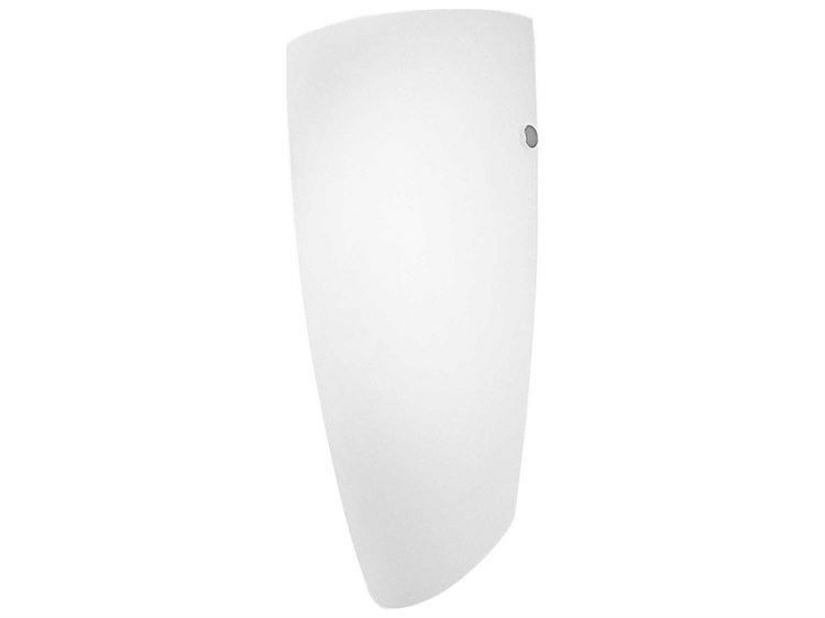 Eglo Nemo 1-Light Matte Nickel White Wall Sconce