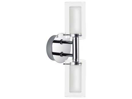 Eglo Palermo 2-Light Chrome Vanity Light