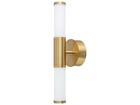 Eglo Palmera 2-Light Brushed Gold Vanity Light