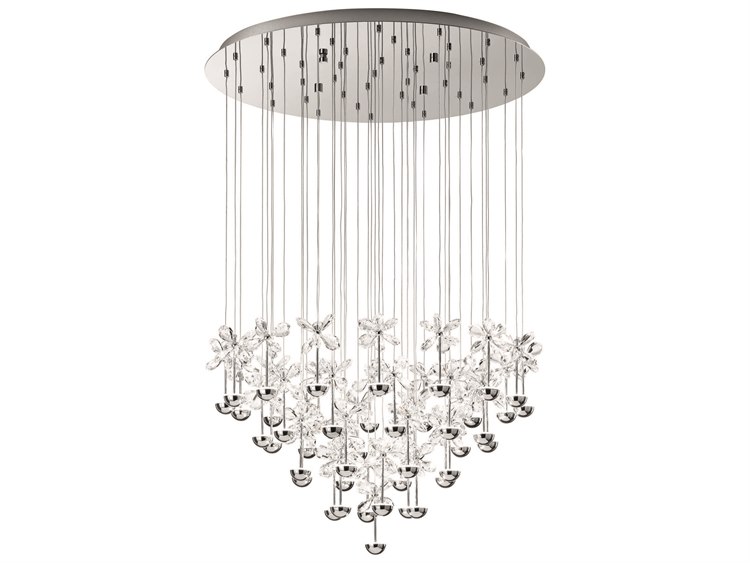 Eglo Pianopoli 43-Light Chrome Pendant
