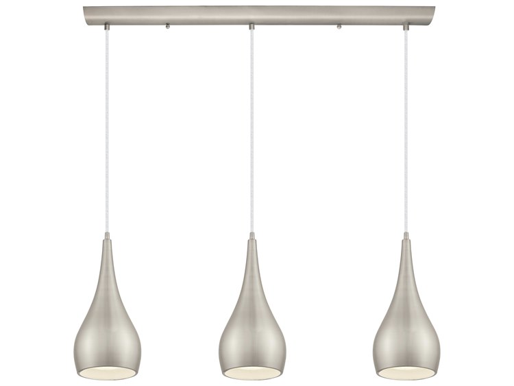Eglo Reale 3-Light Matte Nickel Island Pendant