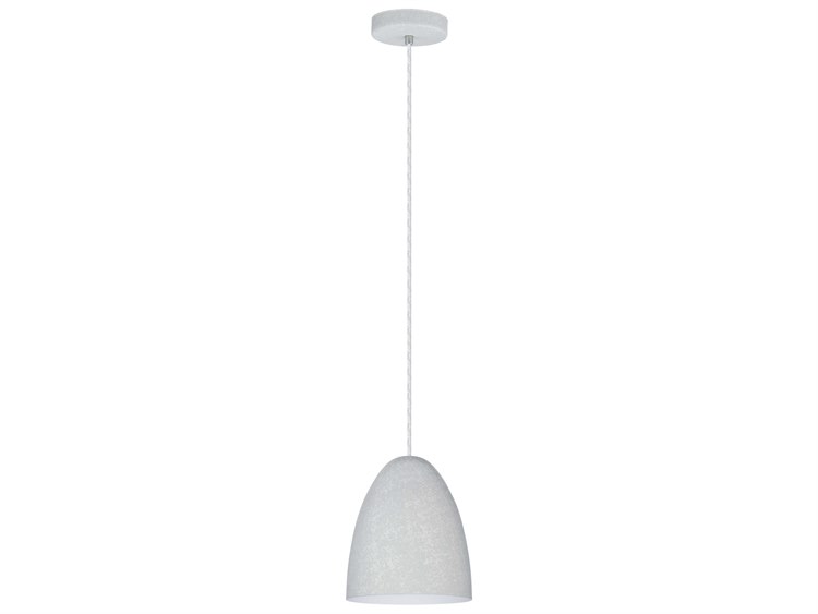 Eglo Sarabia 1-Light Grey Bell Mini Pendant