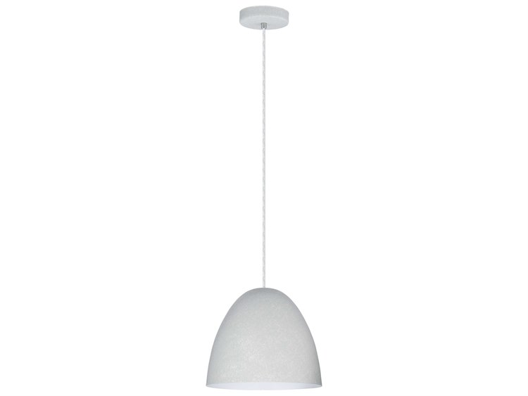 Eglo Sarabia 1-Light Grey Bell Mini Pendant