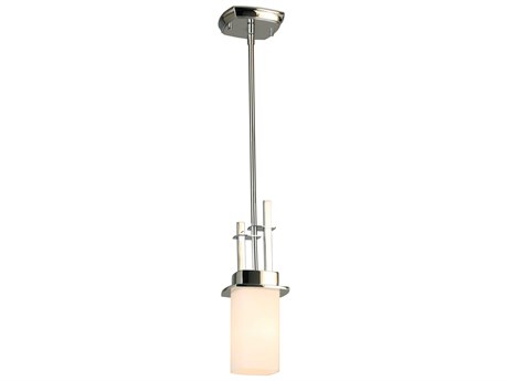 Eglo Vlacker 1-Light Chrome Cylinder Mini Pendant