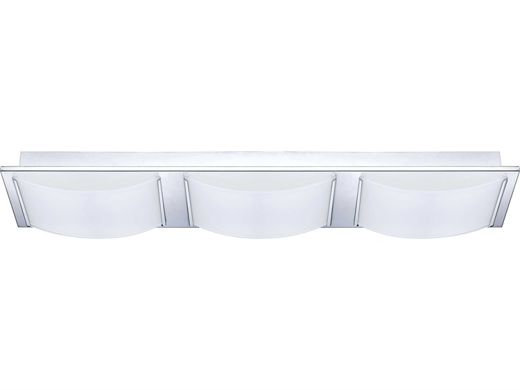 Eglo Wasao 3-Light Chrome Vanity Light