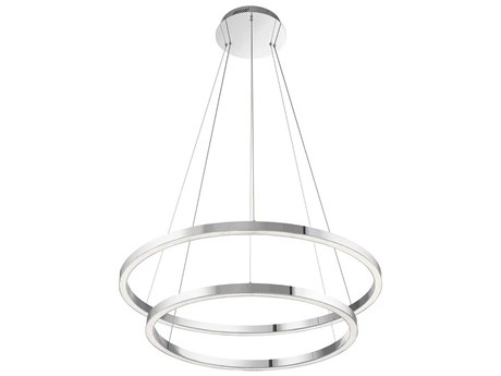 Elan Opus Chrome LED Round Pendant