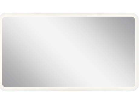 Elan Frosted Rectangular LED Backlit Wall Mirror
