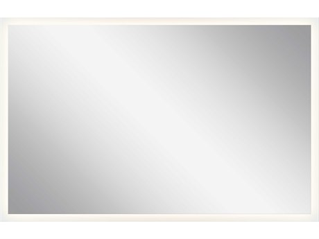 Elan Frosted Rectangular LED Backlit Wall Mirror