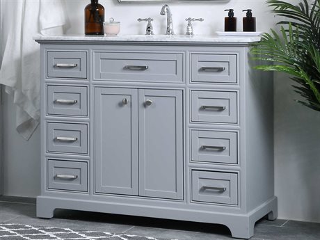 Elegant Lighting Americana Light Grey 42" Vanity