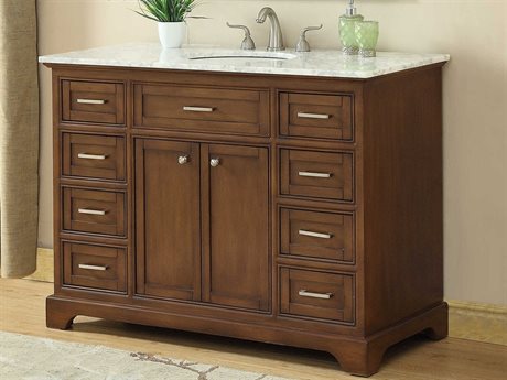 Elegant Lighting Americana Teak 48" Vanity