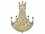 Elegant Lighting Corona Royal Cut Chrome & Crystal 18-Light 24'' Wide Chandelier  EG8949D24C