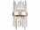 Elegant Lighting Dallas Gold & Clear 2-light Crystal Wall Sconce  EG3000W8G