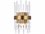 Elegant Lighting Dallas 14" Tall Chrome Crystal Wall Sconce  EG3000W8C