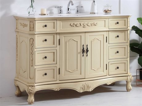 Elegant Lighting Danville Light Antique Beige 21" Vanity