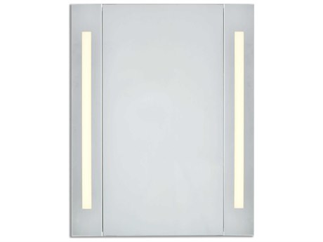 Elegant Lighting Elixir Silver Powder Coating Wall Mirror