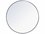 Elegant Lighting Eternity Silver 48'' Wide Round Wall Mirror  EGMR4049S