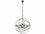 Elegant Lighting Geneva Dark Bronze & Silver Shade Crystal 18-Lights 43.5'' Wide Chandelier  EG1130G43DBSS