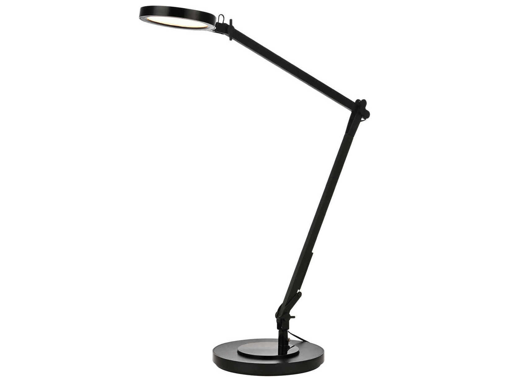 Elegant Lighting Illumen Black LED Desk Lamp EGLEDDS007
