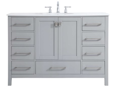 Elegant Lighting Irene Gray 48" Vanity