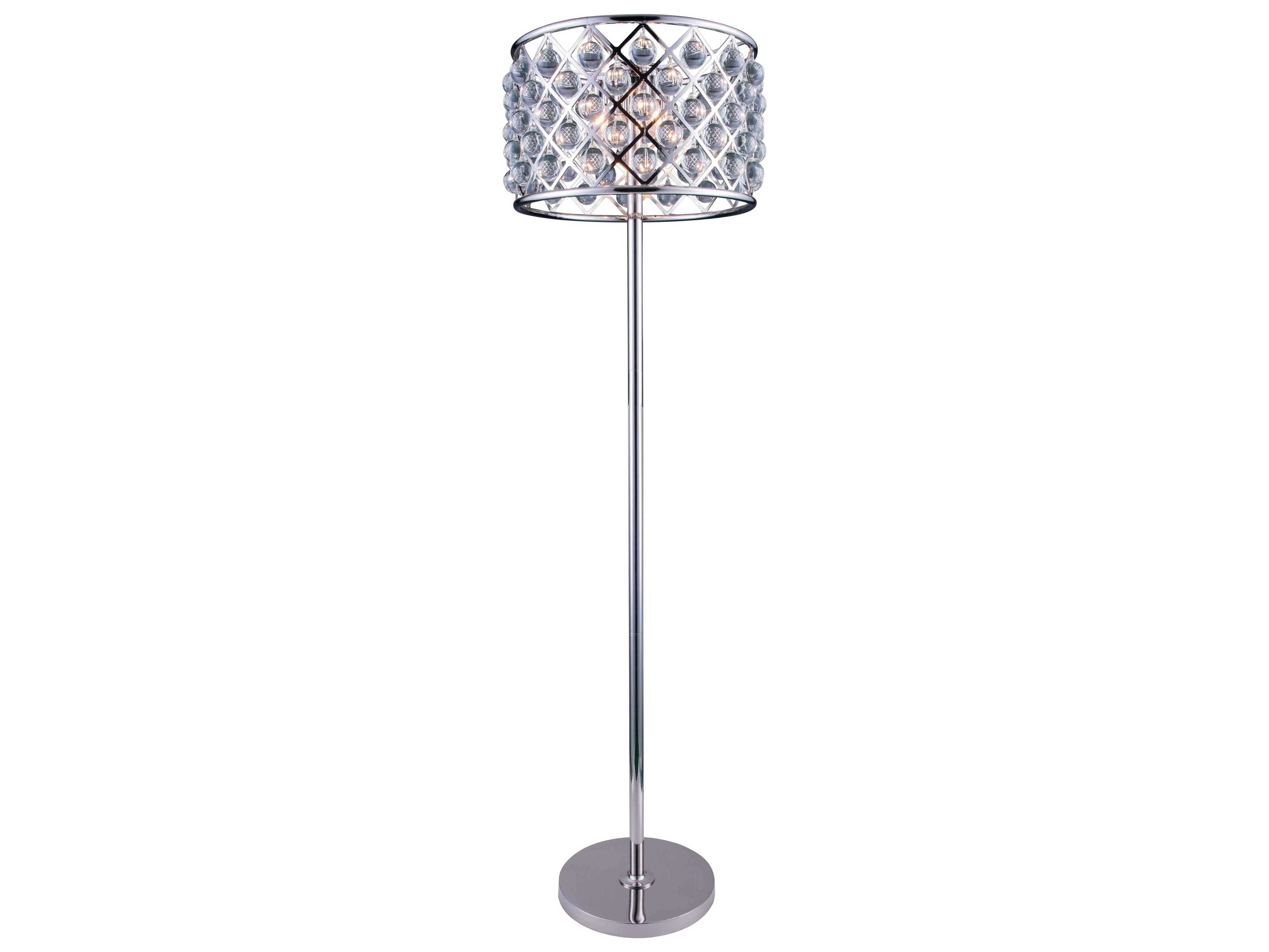 Elegant Lighting Madison Polished Nickel Clear Crystal Four Madison Polished Nickel Clear Crystal
