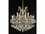Elegant Lighting Maria Theresa Royal Cut Gold & Crystal 19-Light 30'' Wide Chandelier  EG2800D30G