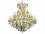 Elegant Lighting Maria Theresa 52" Wide 41-Light Gold Clear Crystal Tiered Chandelier  EG2800G52G