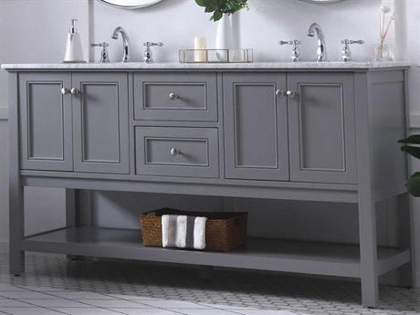 Elegant Lighting Metropolis Grey 60" Vanity