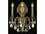 Elegant Lighting Monarch Royal Cut Pewter & Crystal Three-Light Wall Sconce  EG9603W14PW