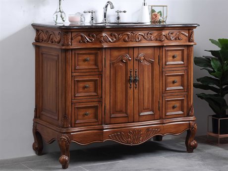 Elegant Lighting Oakland Teak 42" Vanity