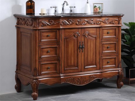 Elegant Lighting Oakland Teak 48" Vanity