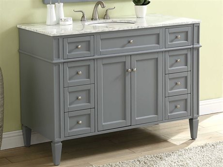 Elegant Lighting Park Avenue Grey 48" Vanity