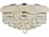 Elegant Lighting Primo Royal Cut Gold & Crystal Eight-Light 16'' Wide Flush Mount Light  EG1800F16G