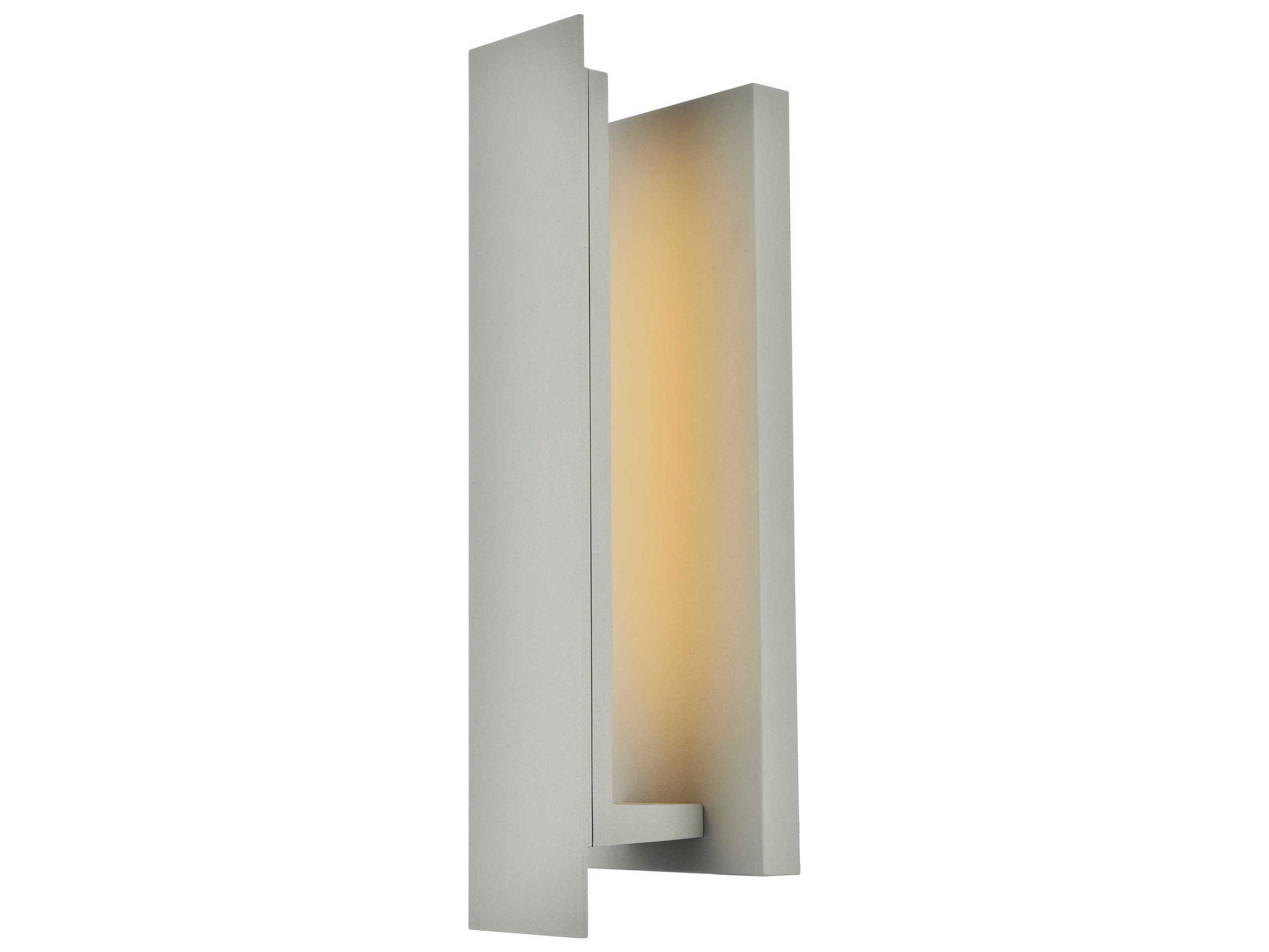 Elegant Lighting Raine Silver LED Outdoor Wall Light | EGLDOD4005S