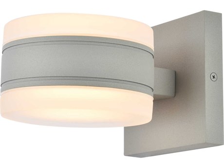 Elegant Lighting Raine Glass LED Outdoor Wall Light