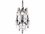 Elegant Lighting Rosalia Royal Cut French Gold & Crystal Three-Light 13'' Wide Mini Chandelier  EG9203D13FG