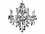 Elegant Lighting St. Francis 26" Wide 8-Light Dark Bronze Clear Crystal Candelabra Chandelier  EG2015D26DB